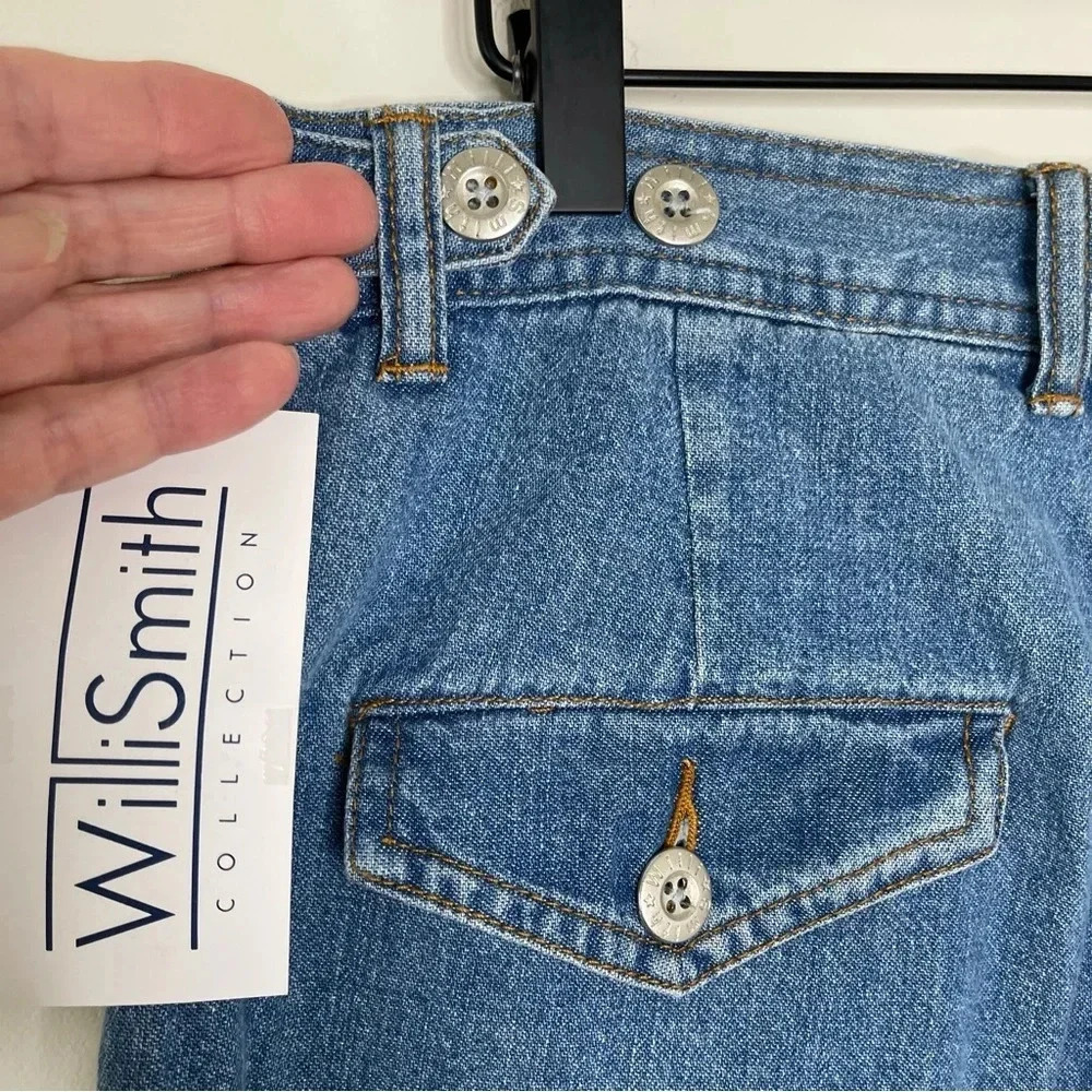 VTG 80s Willi Smith high rise Pleated oversized jorts golden girls grandpa core - Picture 6 of 11